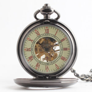 Mens Fob Watch And Chain