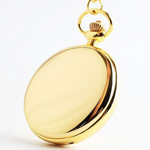 18K Gold Pocket Watch Chain