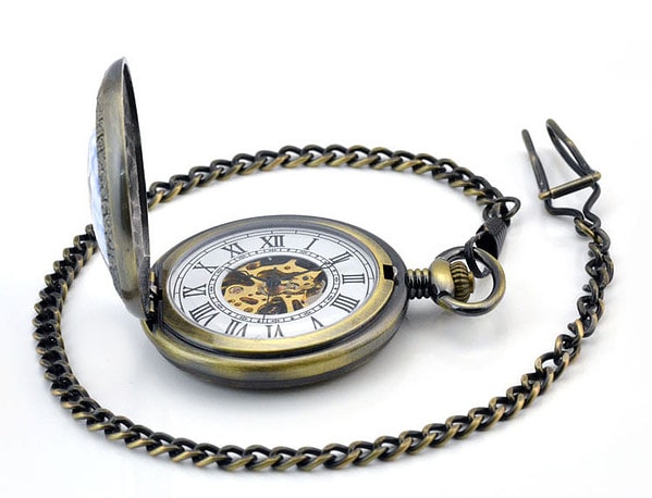 Pocket Watch For Husband On Wedding Day