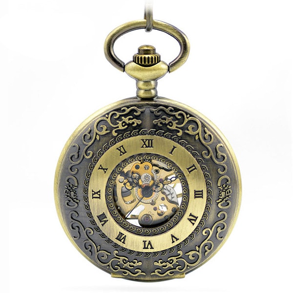 Antique Mechanicalpocket Watch Necklace
