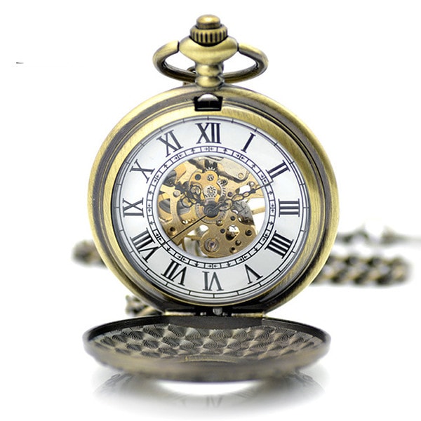 Antique Mechanicalpocket Watch Necklace