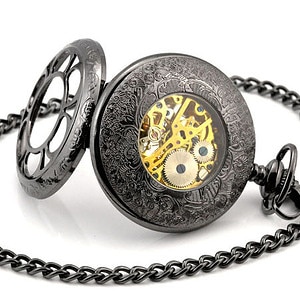 Pocket Watch Gunmetal