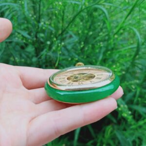Pocket Watch With Magnifier