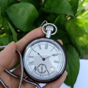 Leather Pocket Watch Fob