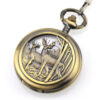 Pocket Watch With A Deer On It