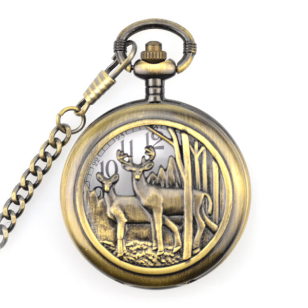 Pocket Watch With A Deer On It Fullmetal Alchemist Pocket Watch